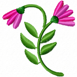Flowers Embroidery Design 7 Flowers Embroidery Design 7